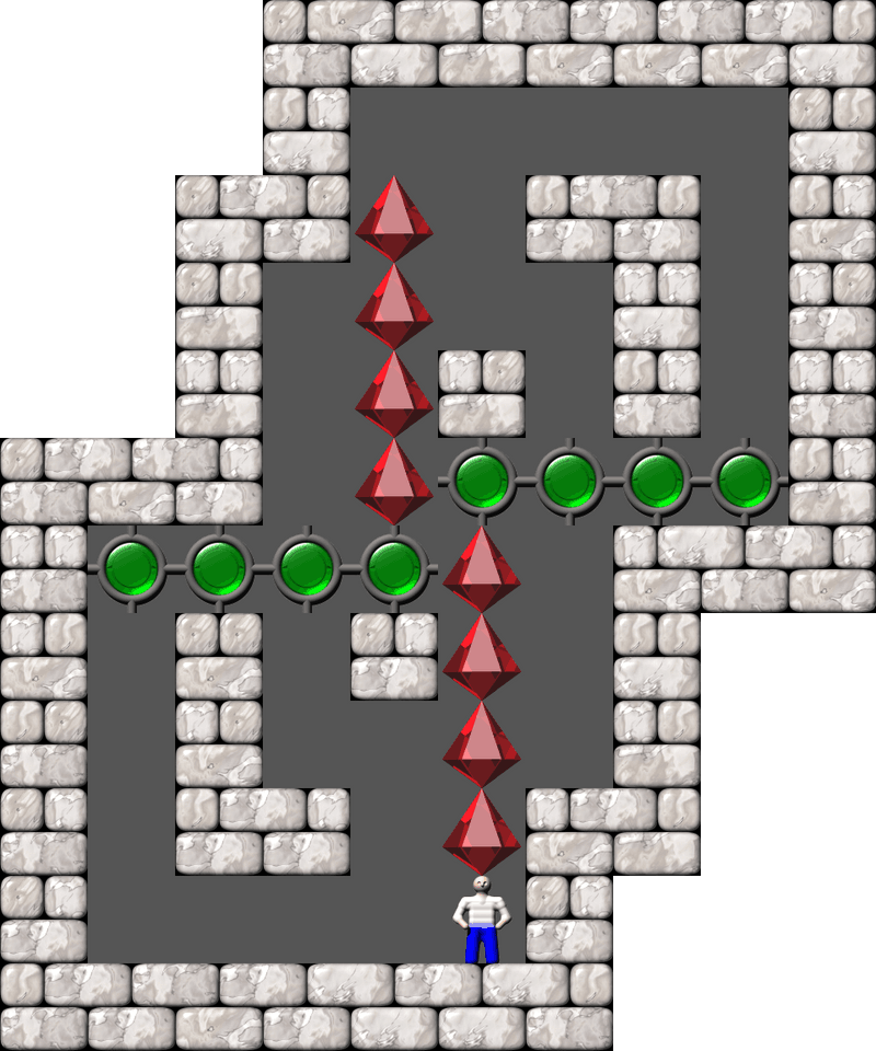 Sokoban Quagmire 3 level 41